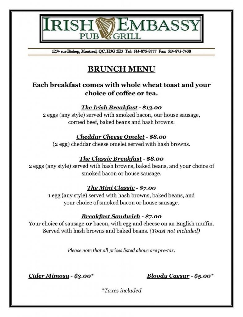 Pages from Brunch Menu Jan 2016